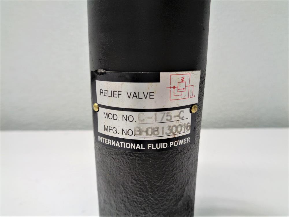 International Fluid Power Relief Valve C-175-C